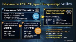 Shadowverse EVOLVE Japan Championship 店舗予選、開催🎉